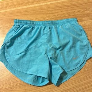 Nike dri fit track shorts